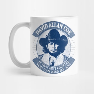 David Allan Coe //// Vintage Style Fan Design Mug